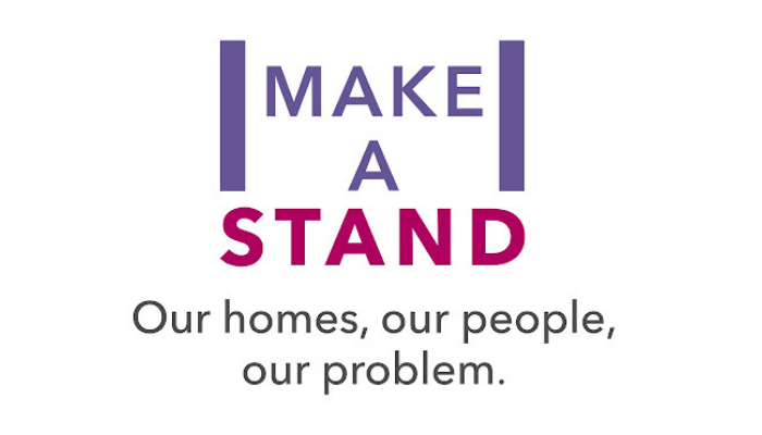 Mak a stand logo