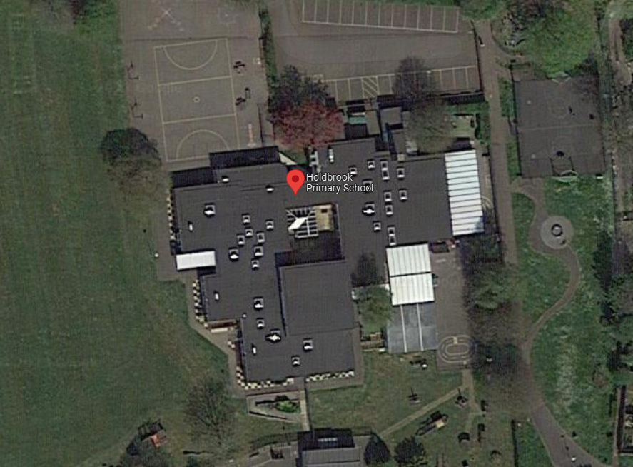 Location map for community centre
