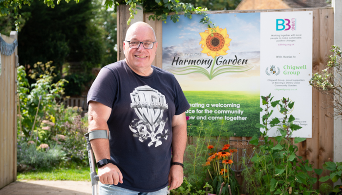 Peter's story disability mental health and wellbeing at the Harmony Garden